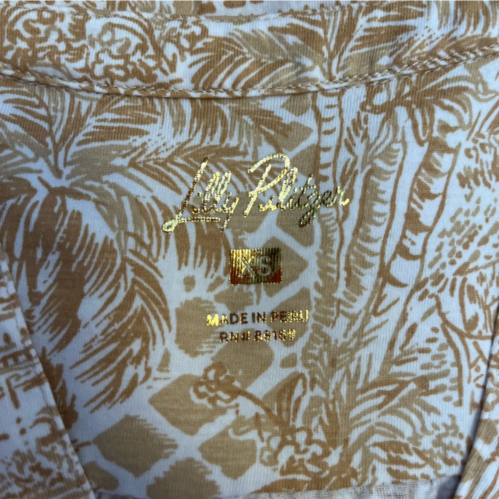 Lilly Pulitzer Women's Dev Dress - Sand Bar Palm Beach Paradise - Picture 14 of 15